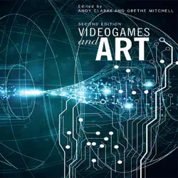 videogames and art book cover image
