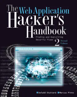 the web application hacker's handbook book cover image