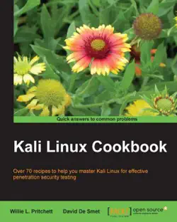 kali linux cookbook book cover image
