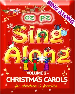 ez pz sing along christmas carols book cover image