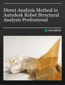direct analysis method in autodesk robot structural analysis professional book cover image