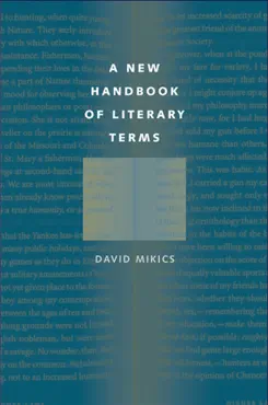 a new handbook of literary terms imagen de la portada del libro