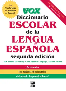 vox diccionario escolar, 2nd edition imagen de la portada del libro