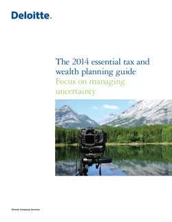 the 2014 essential tax and wealth planning guide book cover image
