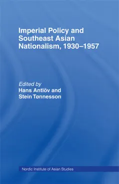 imperial policy and southeast asian nationalism book cover image