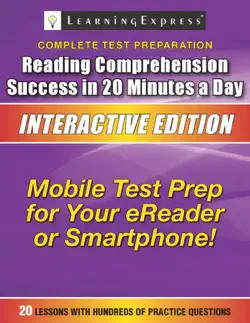 reading comprehension success in 20 minutes a day book cover image