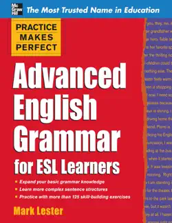 practice makes perfect advanced english grammar for esl learners book cover image