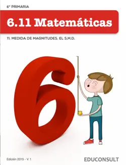 matemáticas 6º. medidas de magnitudes. el s.m.d. imagen de la portada del libro