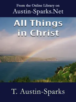 all things in christ book cover image