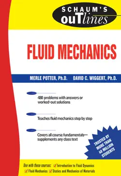 schaum's outline of fluid mechanics book cover image