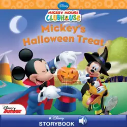 mickey's halloween treat book cover image