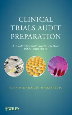 clinical trials audit preparation book cover image