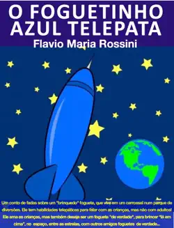 o foguetinho azul telepata book cover image
