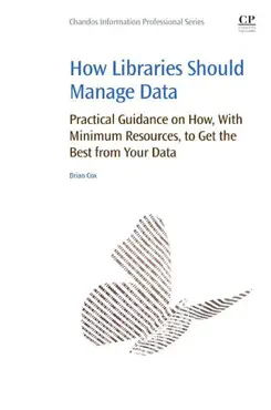 how libraries should manage data book cover image