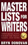 MASTER LISTS FOR WRITERS synopsis, comments