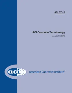 aci ct-13: aci concrete terminology book cover image