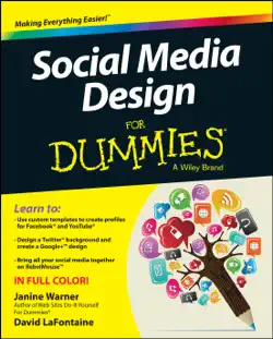 social media design for dummies book cover image