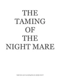 The Taming of the Night Mare book summary, reviews and download