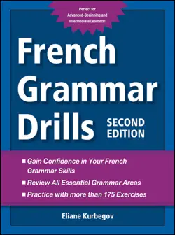 french grammar drills book cover image