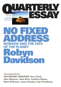 quarterly essay 24 no fixed address book cover image