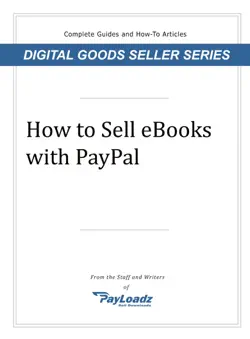 how to sell ebooks with paypal book cover image