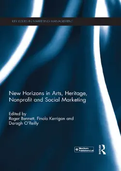 new horizons in arts, heritage, nonprofit and social marketing book cover image