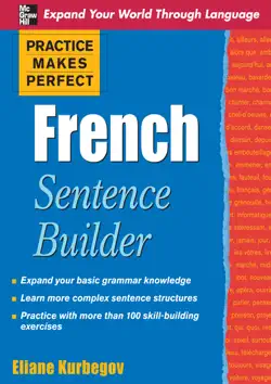 practice makes perfect french sentence builder book cover image