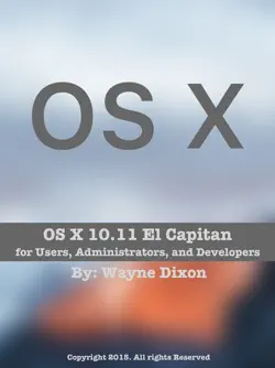 os x 10.11 el capitan for users, administrators, and developers book cover image