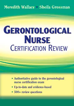 gerontological nurse certification review book cover image