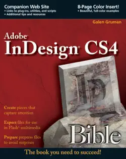 indesign cs4 bible book cover image
