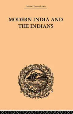 modern india and the indians book cover image