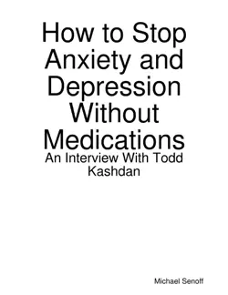 how to stop anxiety and depression without medications book cover image
