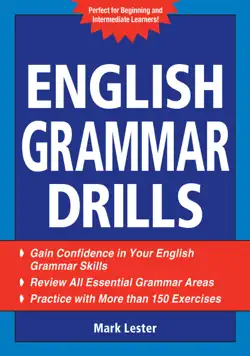 english grammar drills book cover image