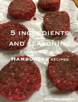 hamburgers - 7 quick and easy recipes book cover image