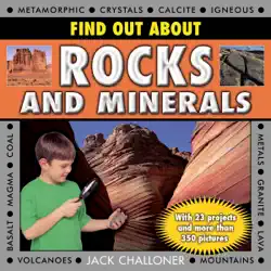 find out about rocks and minerals book cover image