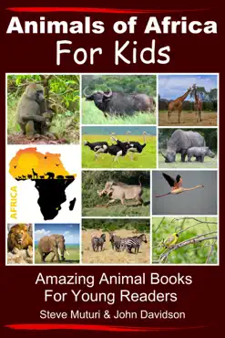 animals of africa for kids amazing animal books for young readers book cover image
