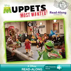 muppets most wanted read-along storybook book cover image