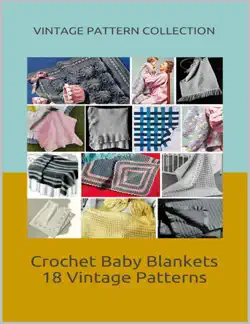 crochet baby blankets book cover image