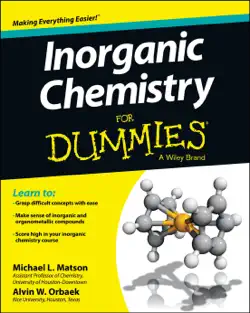 inorganic chemistry for dummies book cover image