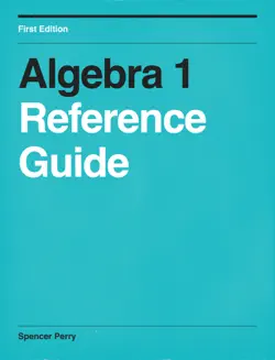 algebra 1 book cover image