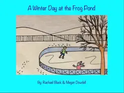 a winter day at the frog pond imagen de la portada del libro