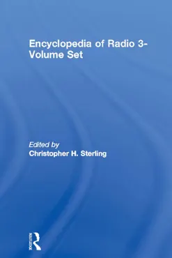 encyclopedia of radio 3-volume set book cover image