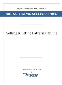 selling knitting patterns online book cover image