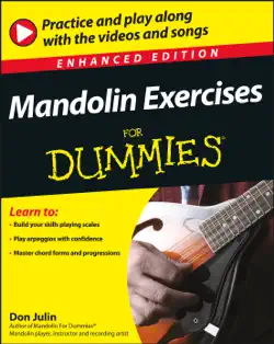 mandolin exercises for dummies, enhanced edition book cover image