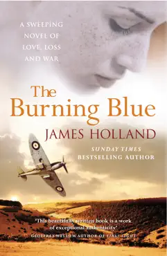 the burning blue imagen de la portada del libro