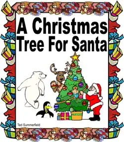 a christmas tree for santa book cover image