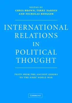 international relations in political thought book cover image