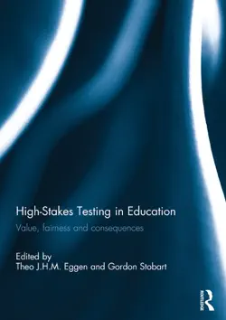 high-stakes testing in education imagen de la portada del libro