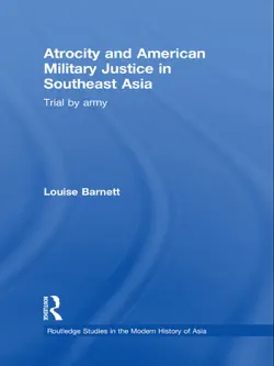 atrocity and american military justice in southeast asia imagen de la portada del libro