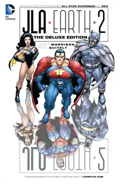jla earth 2 deluxe edition book cover image
